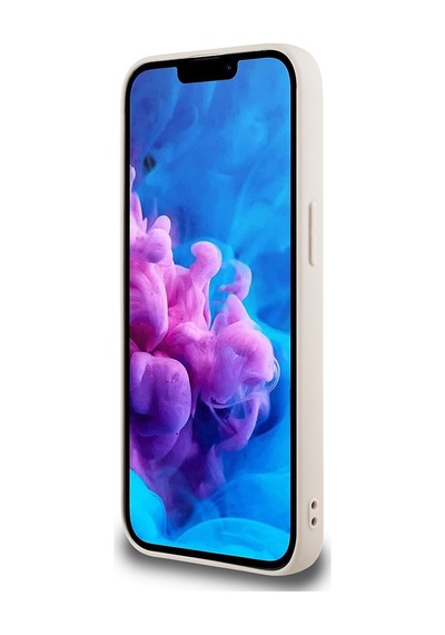 Apple iPhone 16e Uyumlu Kılıf Guess Lisanslı M-safe Şarj Özellikli Small 4g Classic Kapak Pembe
