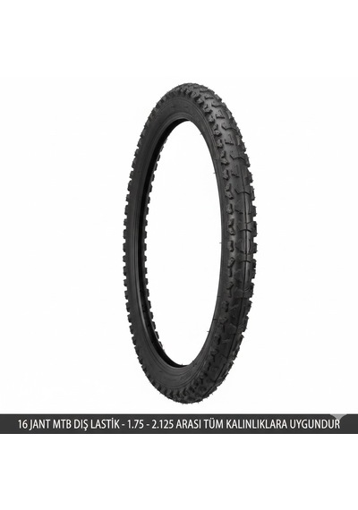 16 Jant Bisiklet Dış Lastik 16x1.75 1.90 1.95 2.125 Uyumlu Çocuk Bisikleti Mtb Dişli Lastiği 1 Adet