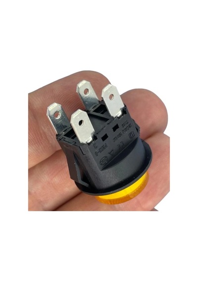 Ic-180n Buton Plastik 22mm 12v 4p Sarı