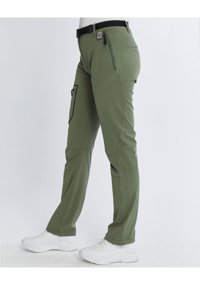 Mapamyumco Quick Dry Kadın Trekking Pantolon-yeşil Yeşil