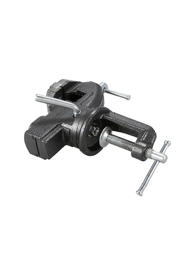 Steiner 60 Mm Dönerli Örslü Mini Masa Ve Tezgah Mengenesi Siyah