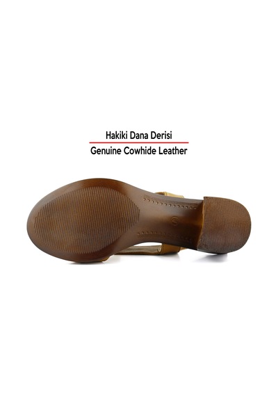 Erkan Saçmacı Kanne Taba Hakiki Dana Derisi Cırt Bantlı Kalın Topuklu Rahat Günlük Sandalet Taba Erkan Saçmacı Kanne Taba Hakiki Dana Derisi Cırt Bantlı Kalın Topuklu Rahat Günlük Sandalet Taba