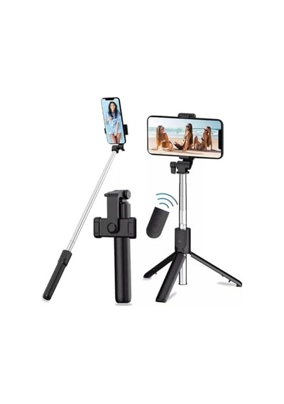 Bluetooth Kumandalı Selfie Çubuğu 50 x 22