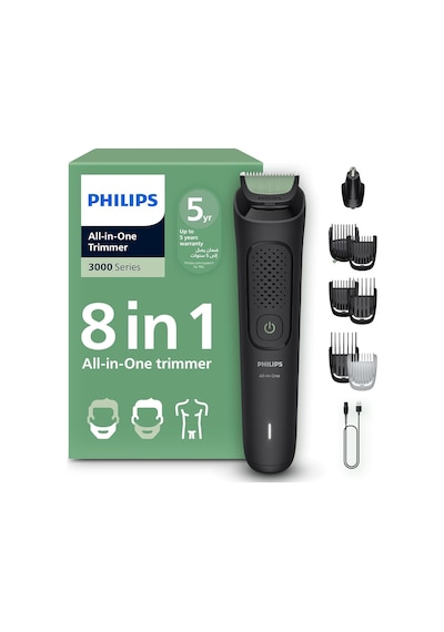 Philips Mg3940/15 8'ı 1 Arada Çoklu Bakım Seti Sakal Kılı Burun