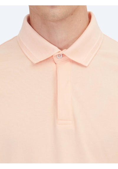 Kip Pembe Düz %100 Pamuk T-shirt