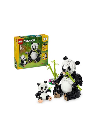 Creator 3'ü 1 Arada Vahşi Hayvanlar: Panda Ailesi 31165