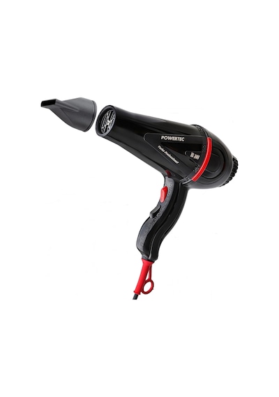 Powertec TR-2001 Profesyonel Saç Kurutma Fön Makinesi 2500W Siyah