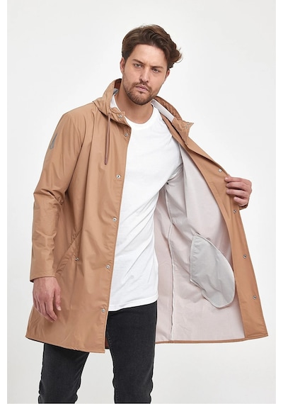 T Rain Pu Raincoat L Beden Bej Erkek Yağmurluk Çok Renkli