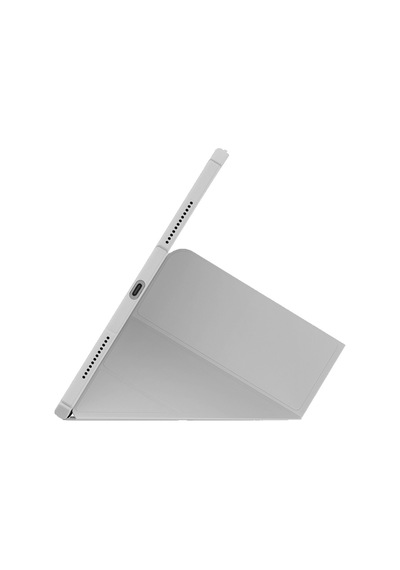 Baseus Minimalist Apple iPad Uyumlu Pro 13" Tablet Kılıfı - Gri Kapaklı Kılıf