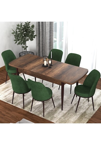 Canisa Concept Kor Serisi 70x114 Açılabilir Mutfak Masası Takımı Barok Desen Masa 6 Haki Yeşil Sandalye Masa Barok Sandalyeler Haki Yeşili Canisa Concept Kor Serisi 70x114 Açılabilir Mutfak Masası Takımı Barok Desen Masa 6 Haki Yeşil Sandalye Masa Barok Sandalyeler Haki Yeşili