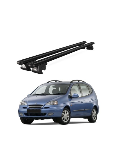 Venüs Daewoo Tacuma 2005-2008 Uyumlu Siyah Ara Atkı Port Bagaj Tavan Barı