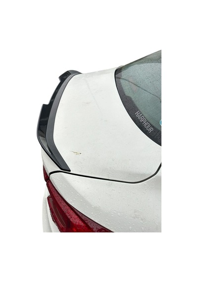 Fiat Egea Sedan Uyumlu İthal Bagaj Üstü Yarasa Spoiler Parlak Siyah Abs Plastik Pianoblack Spoyler