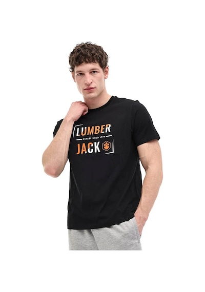 Lumberjack Ml Okına 11ıd1-104 6fx Siyah Erkek T-shirt A102064754 Siyah