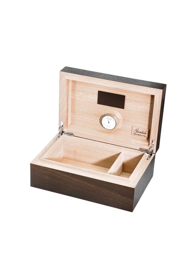 Gentili Emilio Kahverengi Ahşap Kaplama Humidor 373044