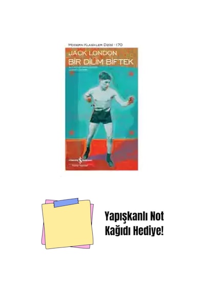 Bir Dilim Biftek Sert Kapak + Yapışkanlı Not Kağıdı