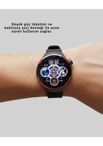 Amoled Ekranlı Akıllı Saat Bluetooth Arama Ve Nfc Destekli Yeni Nesil
