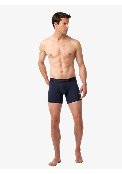 Blackspade Erkek Boxer 2li Paket Comfort 9618 - Lacivert Kırmızı Lacivert - Kırmızı
