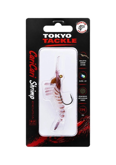 Tokyo Tackle Caricari Shrimp 5cm 3.7gr Baby Silikon Karides Lrf Sahte Yem Renk : Tt004