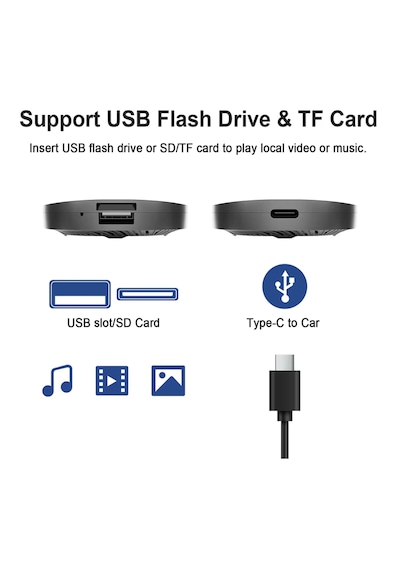 Akıllı Multimedya Kutusu Android 13 16gb Kablosuz Carplay Ai B... Akıllı Multimedya Kutusu Android 13 16gb Kablosuz Carplay Ai B...