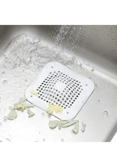 2'li Yapışkanlı Silikon Lavabo Süzgeci Kötü Koku Ve Pislik Tutucu Banyo Mutfak Gider Kapağı Plasti Diğer