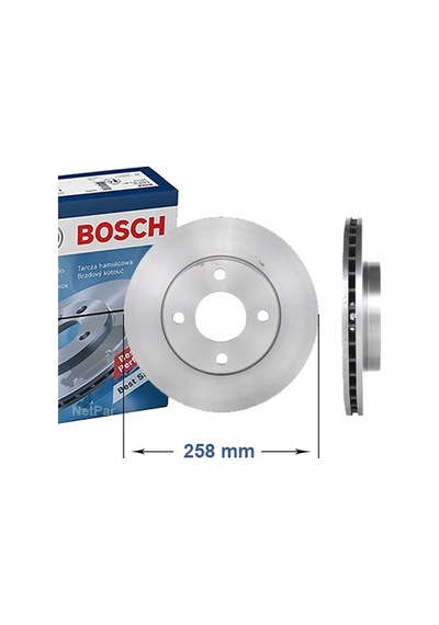 Ford Fiesta 1.4Tdcı 2001-2008 Bosch Ön Disk 2 Adet Ford Fiesta 1.4Tdcı 2001-2008 Bosch Ön Disk 2 Adet