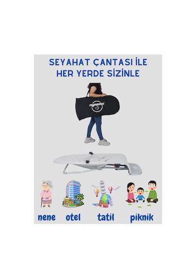 Premium Cotton Ana Kucağı + Seyahat Çantası