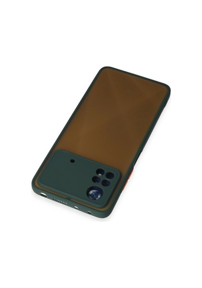 Poco X4 Pro 5g Kılıf Montreal Silikon Kapak - Yeşil