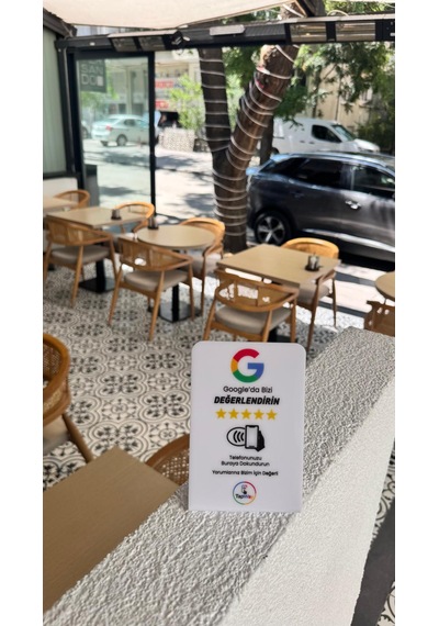 Tapway Premium Nfc Google Yorum Standı 10x15 Cm