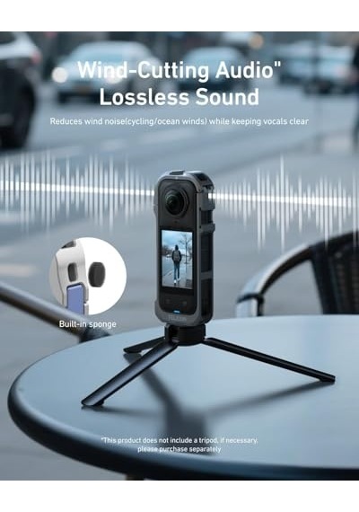 Insta360 X5 Utility Metal Çerçeve Metal Frame For Insta 360 X5 Insta360 X5 İçin Koruyucu Çerçeve