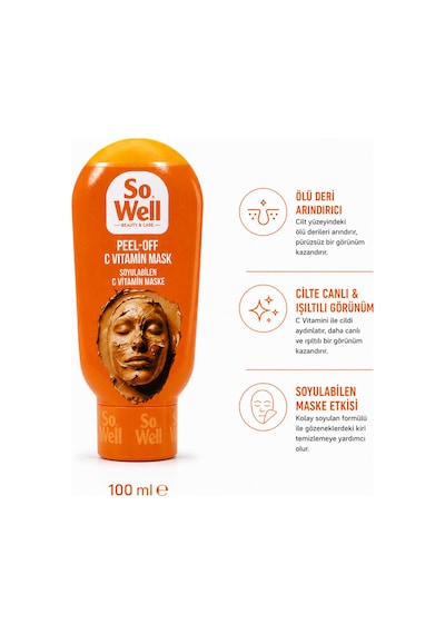 So Well C Vitamin Mask Soyulabilen Maske 100 Ml 2 Adet