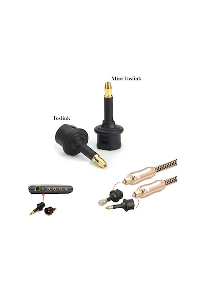 Toslink To Mini Toslink Adaptör