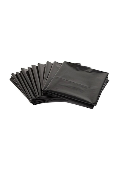50 Adet 80x110 Cm Kalın Ağır Hizmet Yırtılmaz Dökme Çöp Torbası 50 Adet Kalın Çöp Poşeti Jumbo Boy