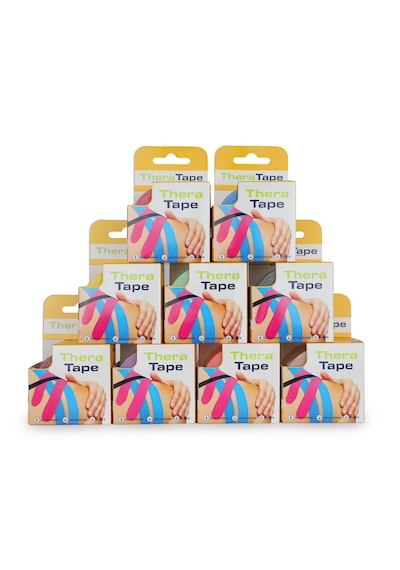 Thera Tape Kinesio Sporcu  Bandı Yüz & Vücut Uyumlu Kinezyo Bant Mor 5 CM x 5 M