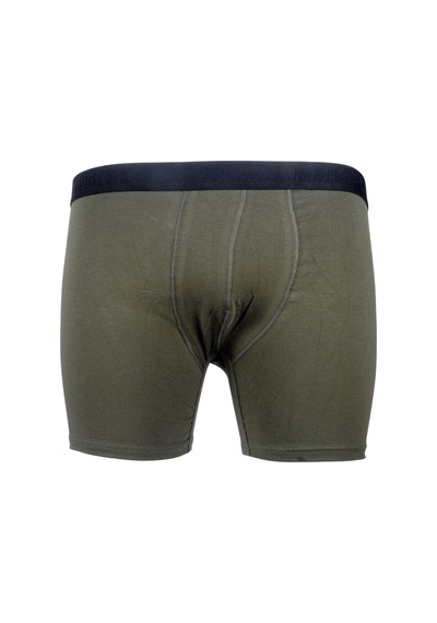 Mode Xl Buyuk Beden Erkek Likra Boxer 6350 Haki 001