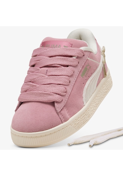 Puma Suede Xl Bowtique Çocuk Pembe Spor Ayakkabı 402732 Pembe