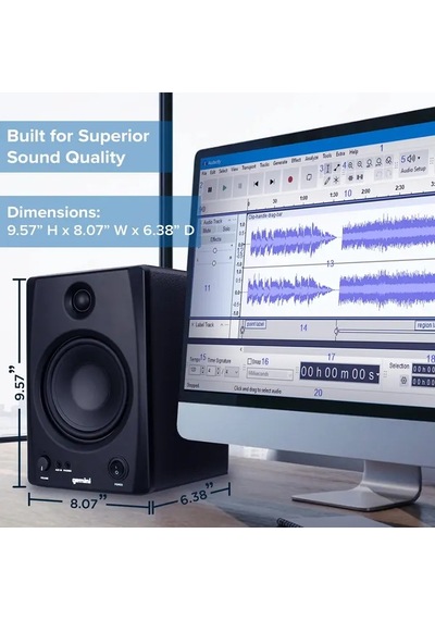 Smx-5bt 5" Bluetooth Destekli Stüdyo Monitörü