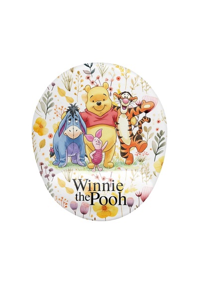 Winnie The Pooh Ve Arkadaşları Bilek Destekli Mouse Pad Çok Renkli