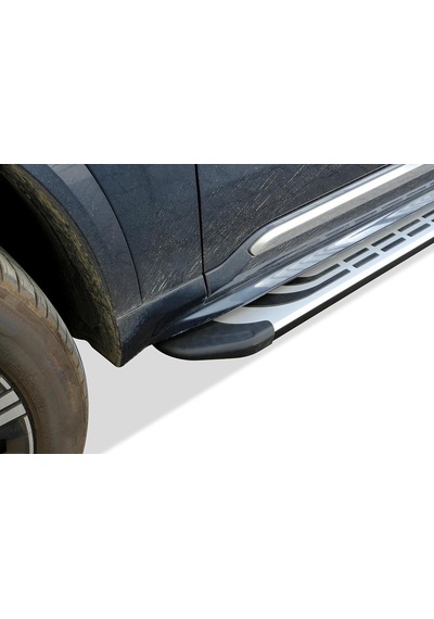 Volvo Xc90 Faba Yan Basamak Gri 2015-2024 Arası