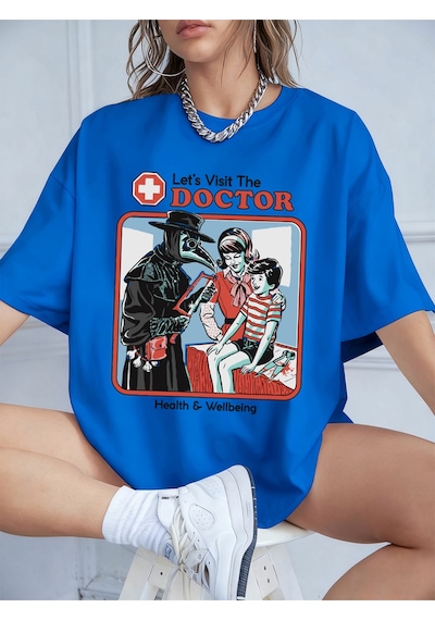 Noıssey Urban Pop Graphic Kadın Tişört Koleksiyonukod 5588 Saks
