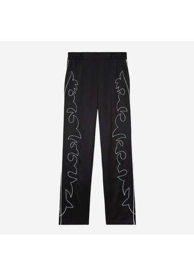 The Kooples Kadın İşlemeli Siyah Pantolon