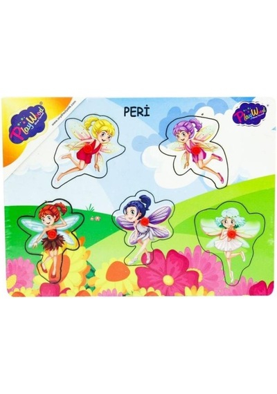 159/160 Onyıl Ahşap Tutmalı Peri  Kızı