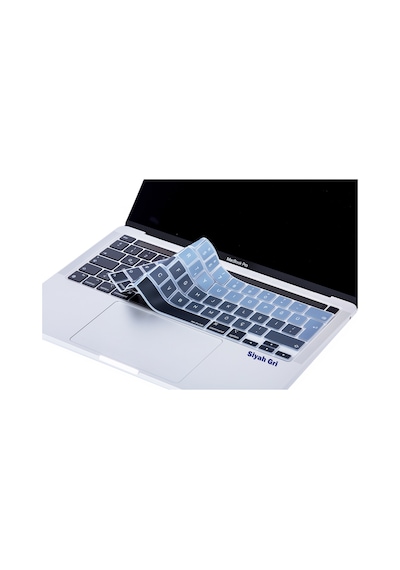 Apple Uyumlu MacBook Pro TouchBar Klavye Koruyucu 13inc 16inc Türkçe Baskılı