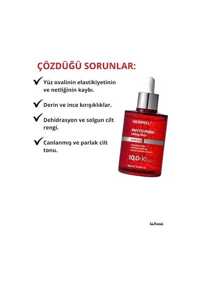 Medipeel Phyto Exosome Pdrn Lifting Shot Ampoule 100 Ml Pdrn'li Peptid Lifting Ampulü