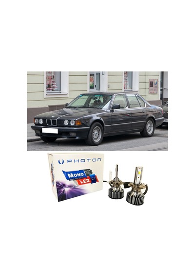 Bmw E32 Led Xenon Kısa Far Ampulü H1 Mono Yeni Seri Beyaz
