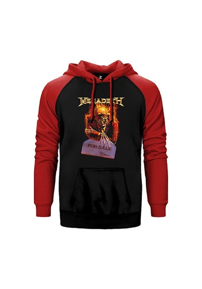 Megadeth For Sale Sarı Renk Reglan Kol Sweatshirt / Hoodie