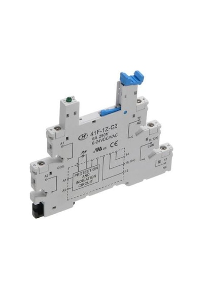 Panasonic 41f-1z-c2-1 ,24vdc Vidalı Ray Slim Röle Soket