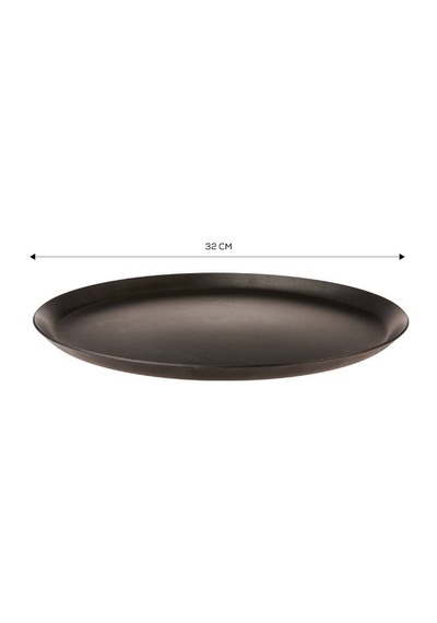 Karaca  Mutfaksever Biogranit Pizza Tavası 32 Cm Siyah