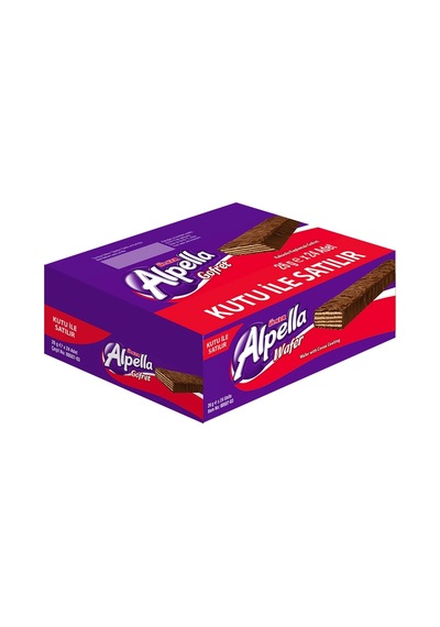 4 Adet Alpella Kakaolu Gofret 24x26 G