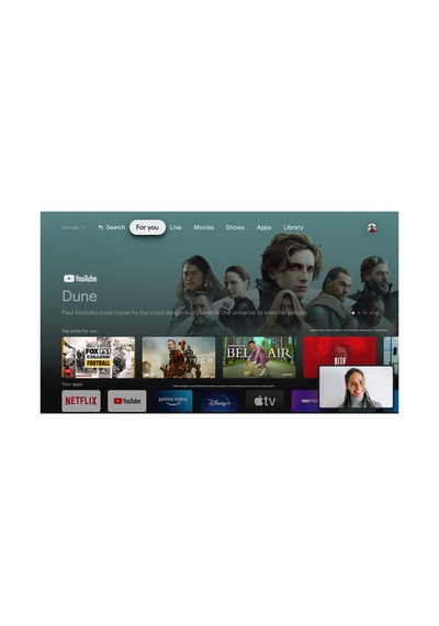 Sagatronic 906099913 65" UHD Google QLED TV
