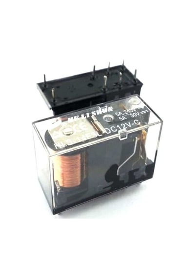Herbirivar 12V Çift Kontaklı Role Hls-14F3L-Dc12V-C